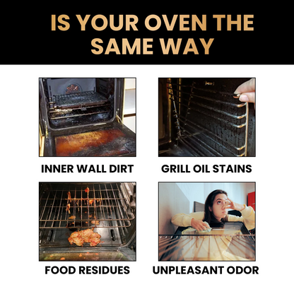 Oven & Grill Cleaner Odor And Oil Remover