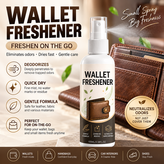 Wallet Freshener & Deodorizer Spray