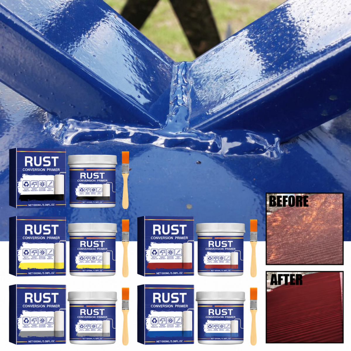 Rust Remover– Fast-Acting Car Rust Remover